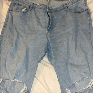 Abercrombie & Fitch Light Blue High Rise Jeans